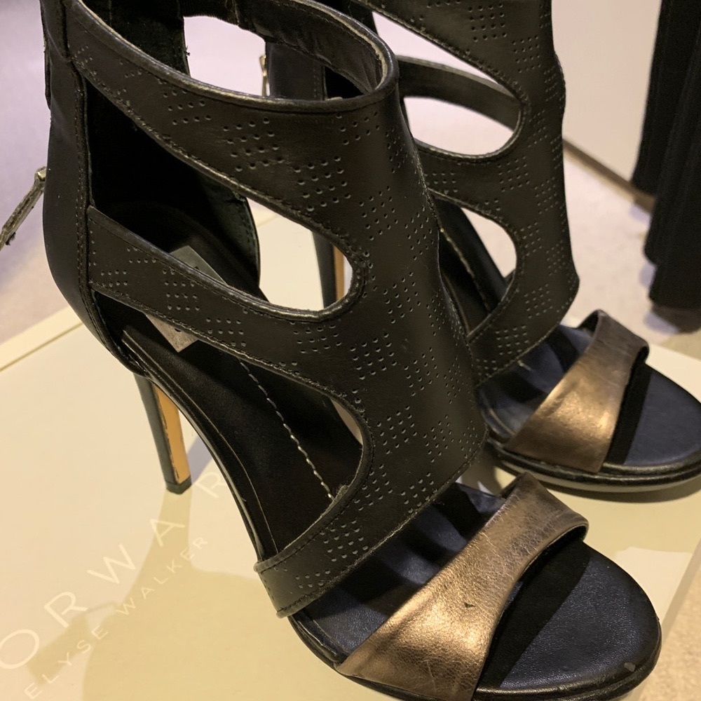 DV by Dolce Vita Swift metallic high heel